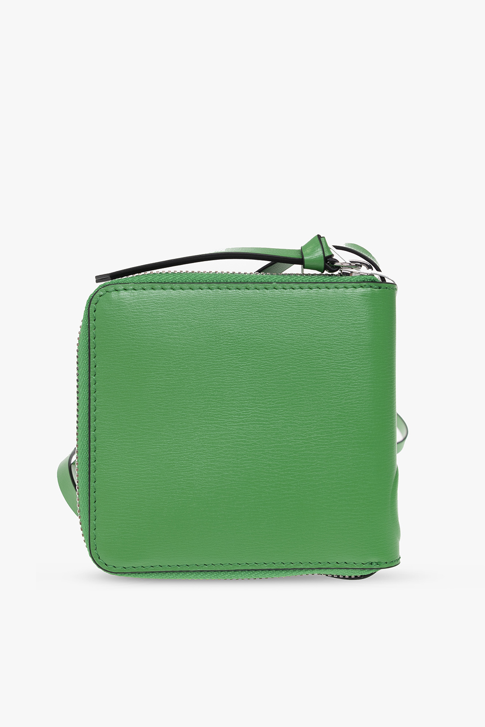 【関税込み】Grape wallet - Ganni - Leather - Blue Blue Curacao Blue Metallic GANNI Bou Wallet On Strap | GANNI CH